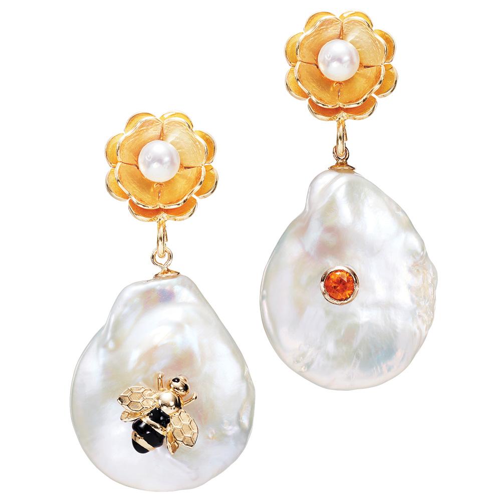 Bee earrings