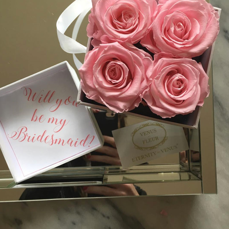 venus et fleur bridesmaid proposal