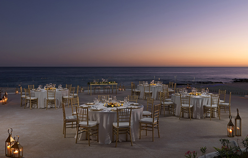 Paradisus Los Cabos beach reception