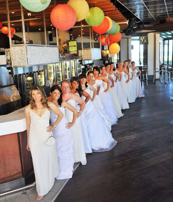 group trash the dress