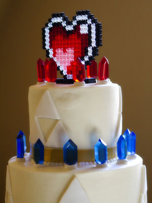 zelda wedding cake