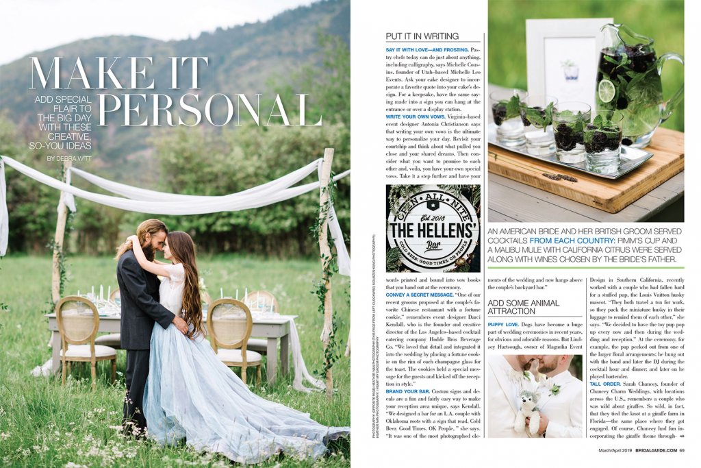 bridal guide march april 2019 issue