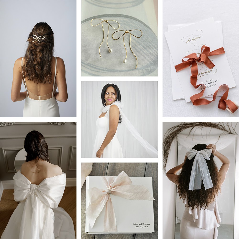 etsy wedding trend bows