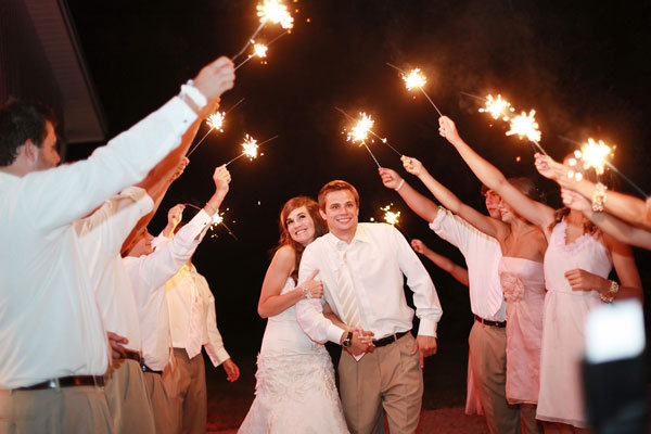 wedding sparklers