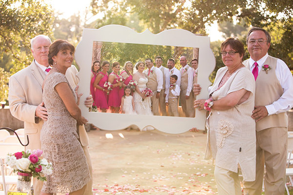 Parents and Bridal Party Photo Frame 