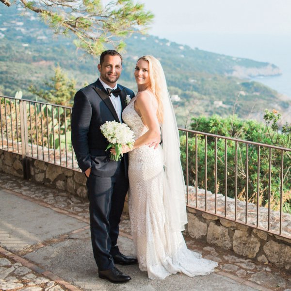 real wedding in capri italy