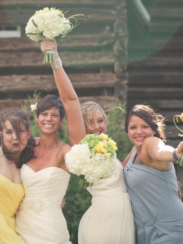 Simply Beautiful: Liz and Sarah in Evergreen, CO